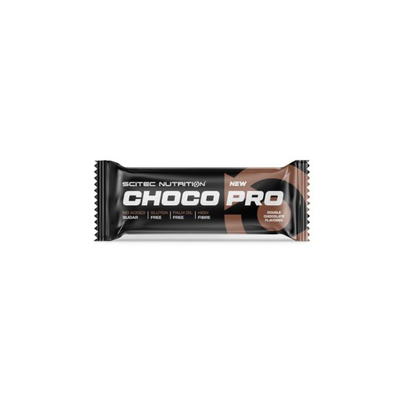 Choco Pro proteinszelet 50g - Dupla csoki