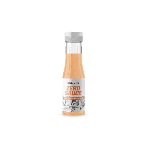 Zero Sauce 350ml fűszeres fokhagyma