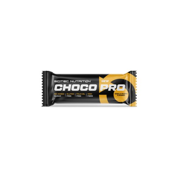 Choco Pro proteinszelet 50g - Vanília frappé