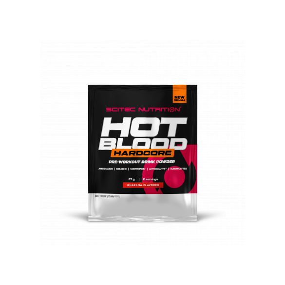 Scitec Nutrition Hot Blood Hardcore (25 gr.) - Fekete ribizli Goji bogyó